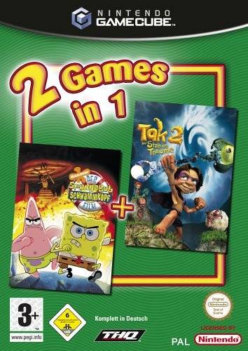 File:2 Games in 1-The SpongeBob SquarePants Movie-Tak 2-The Staff of Dreams.jpg