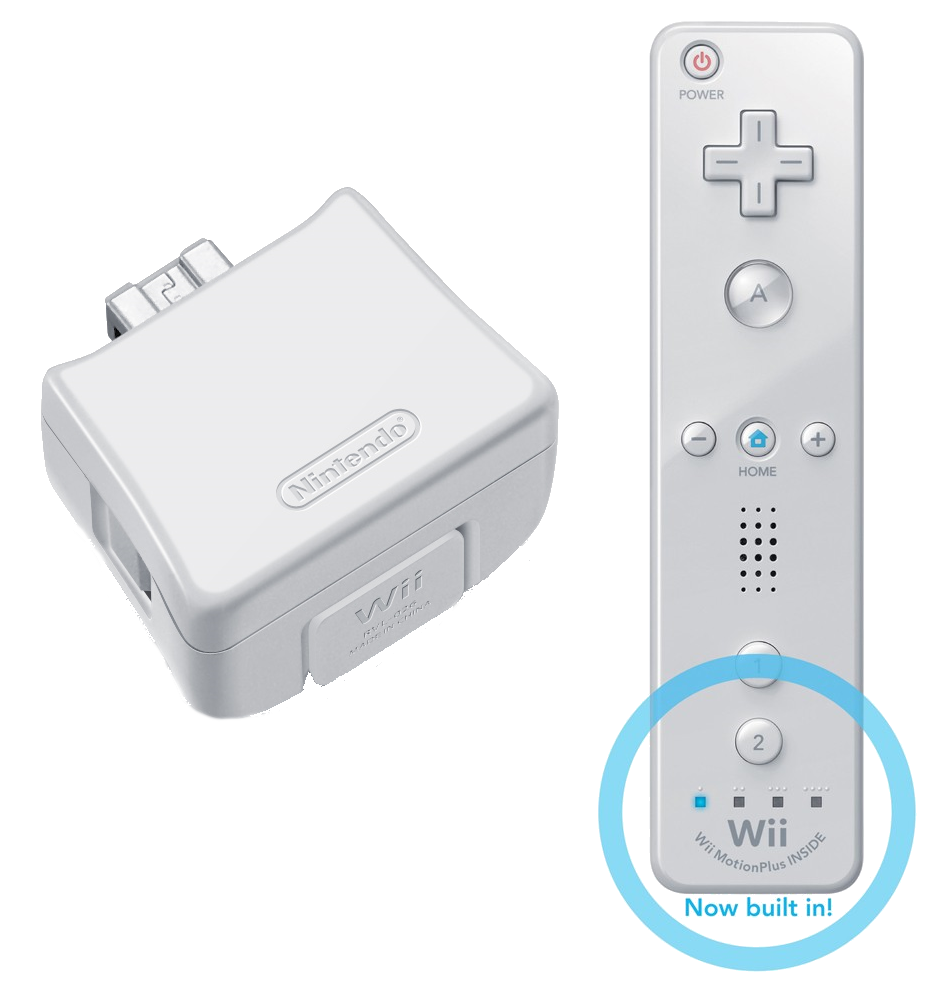 Beroep magie Buik File:Wii Remote-with-Motionplus.png - Dolphin Emulator Wiki