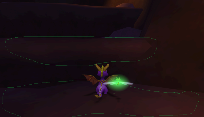 File:Spyro ignore format changes disabled graphical artefacts.png