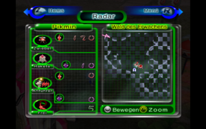 Pikmin 2 in game menu flickering.png